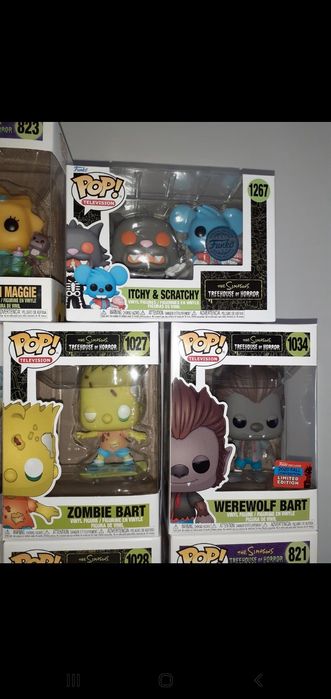 Funko The Simpsons Treehouse of Horror Collection set 11 Pops64552100575235122