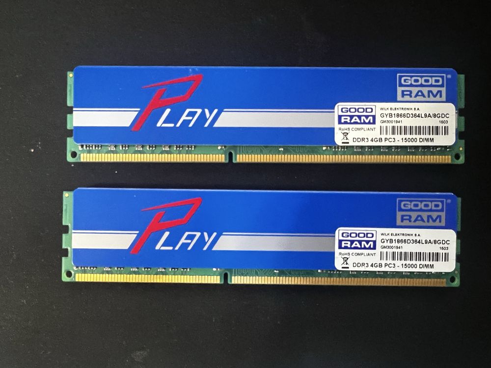 RAM Pamięć GOODRAM Play DDR3 2x4GB 1866 MHz