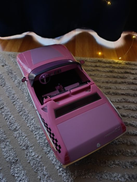 Auto Cabrio dla lalki Barbie  L.O.L i Rainbow high -różowy