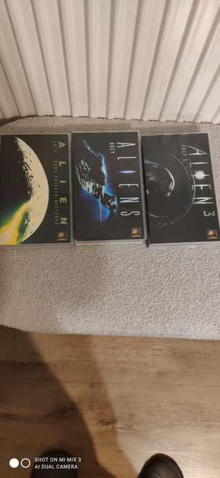 Obcy vhs części 1,2,3,4