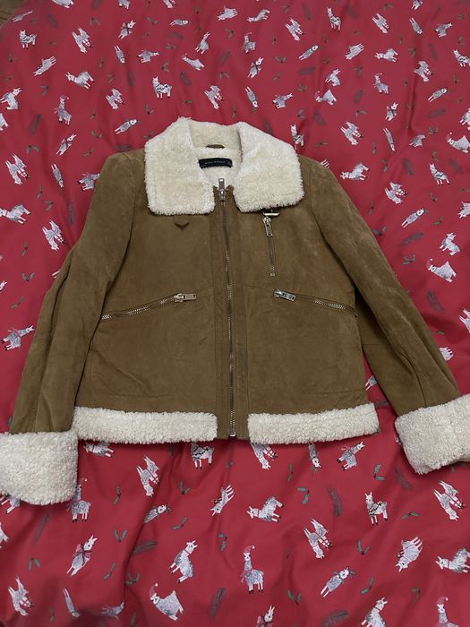 Дубленка зара манго бершка