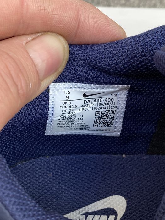 Оригінал кросівки Nike Retro Gts Blue DA1446-400 кеди 42,5р 27см