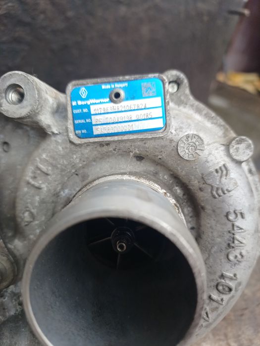 Турбіна нісан кашкай 1.6д 2013р