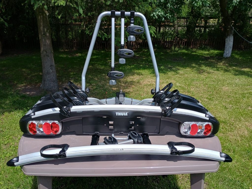 Bagażnik rowerowy na hak Thule EC G6 929 3+1 platforma na 4 rowery