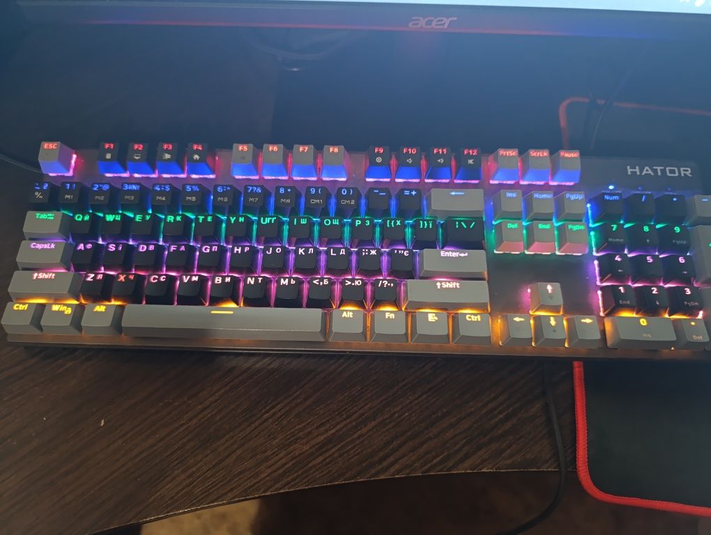 Клавіатура Hator Starfall Rainbow