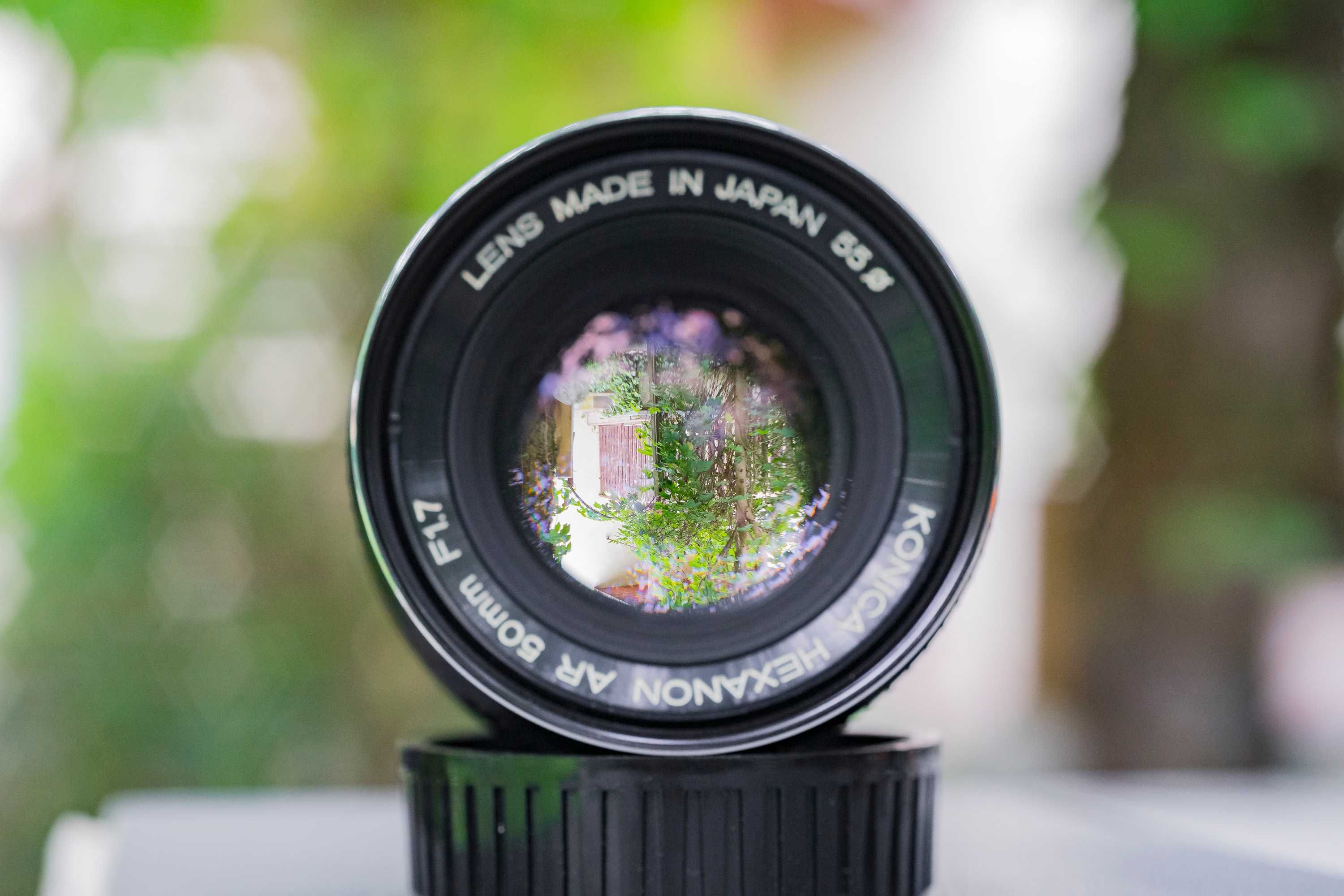 Konica AR 50 f1.7 Hexanon Obiektyw