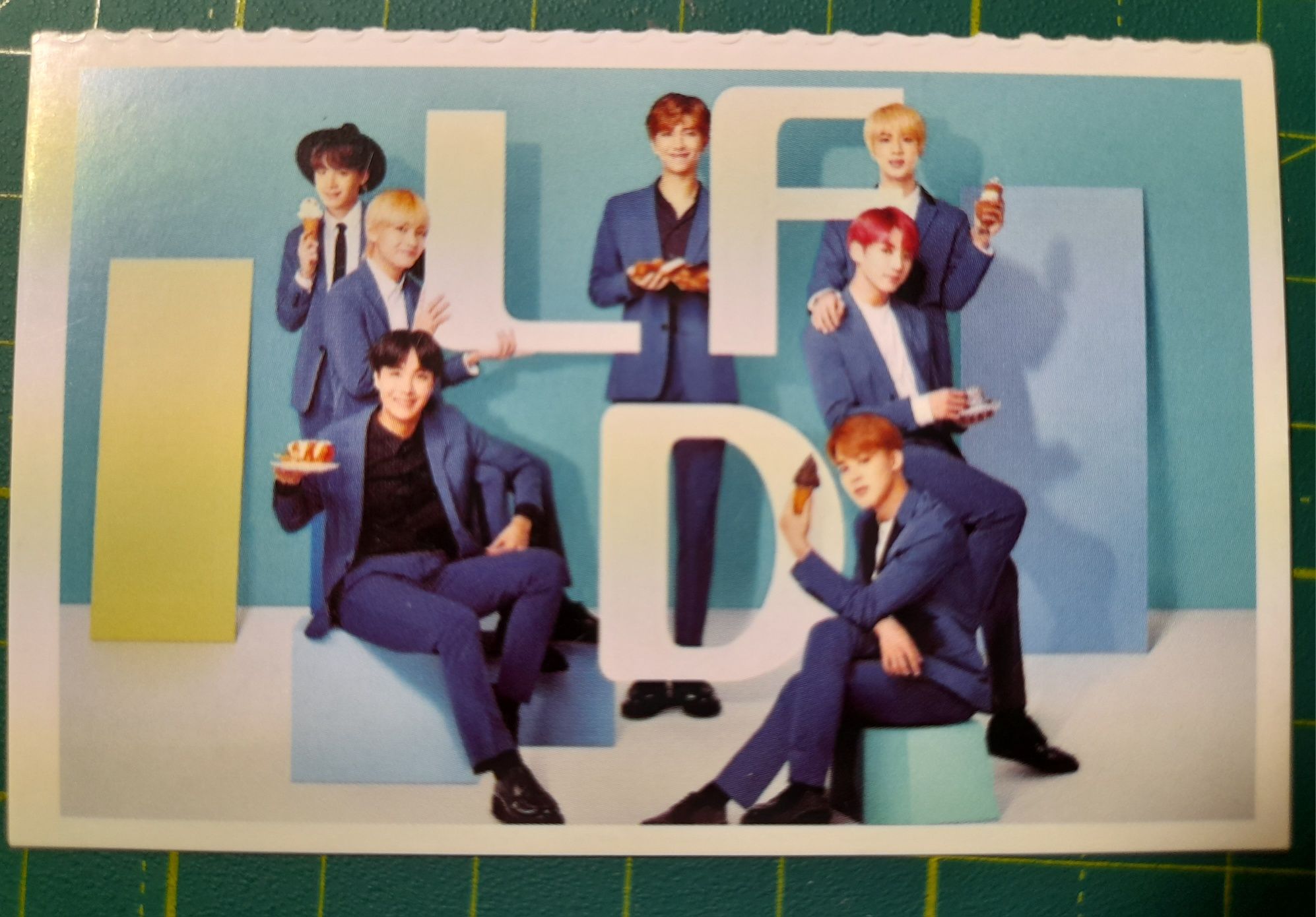 Post card BTS. Пост карти БТС