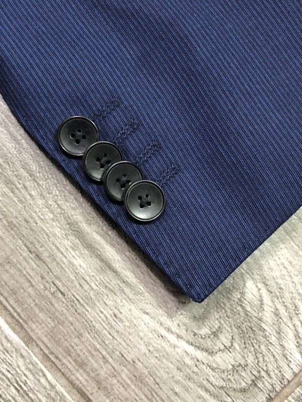 Hugo Boss Wełniana Marynarka Męska w Paski r. 48