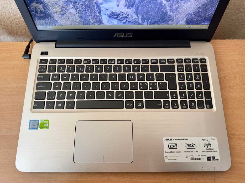 Ігровий Asus X556U 15.6FHD i5-7200U/8GB/256SSD/GF940MX