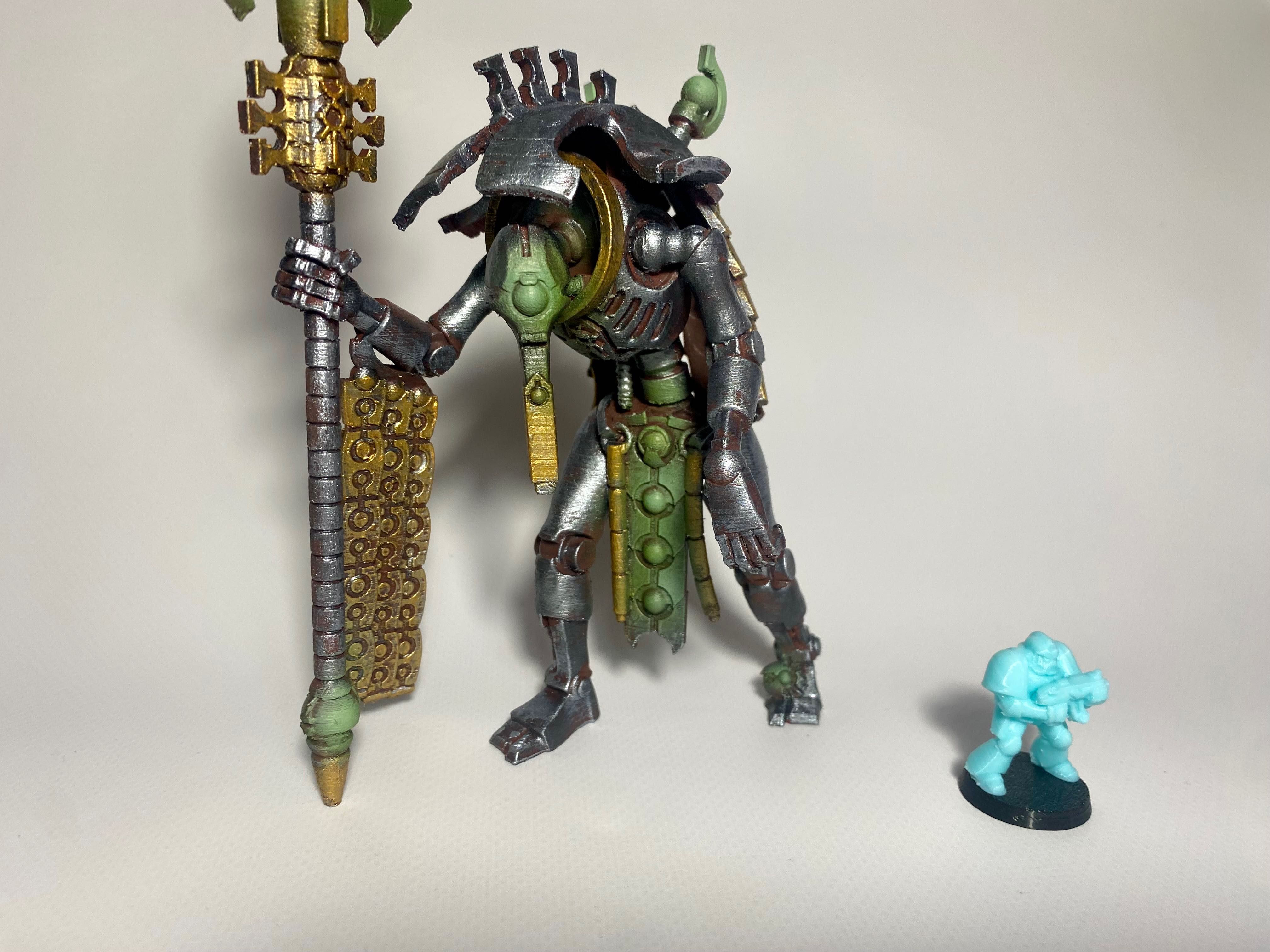 Горбун | Warhammer Space Marine Chaos 40к солдатик 30к AoS 3d Модель