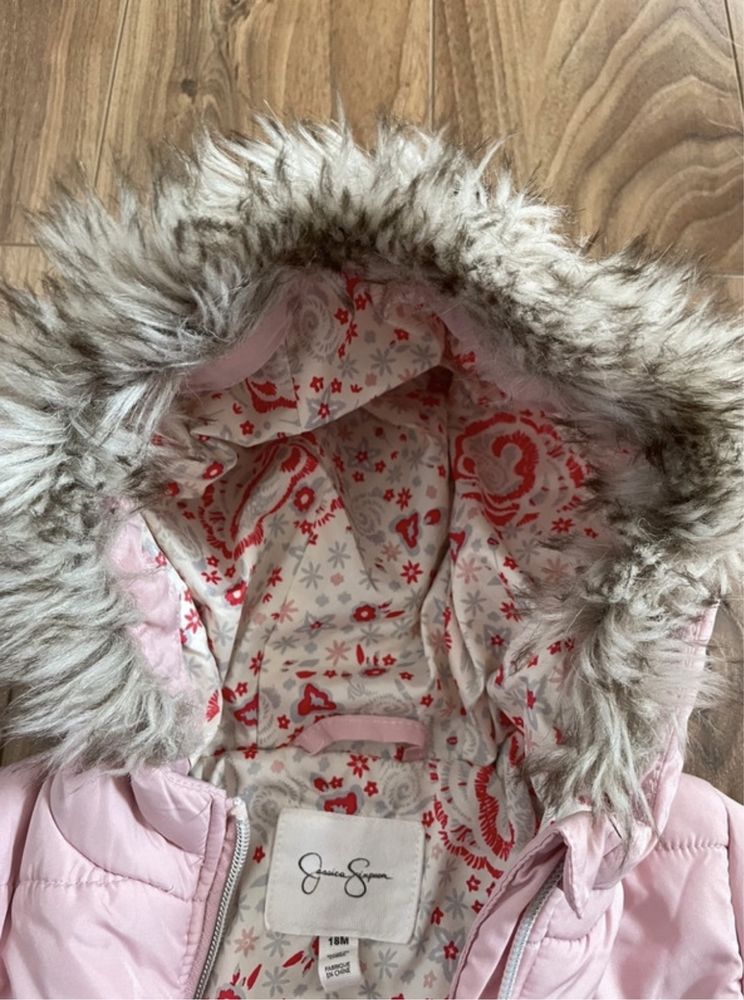 Dziewczęca kurteczka zimowa - 18 miesiecy firmy Jessica Simpson
