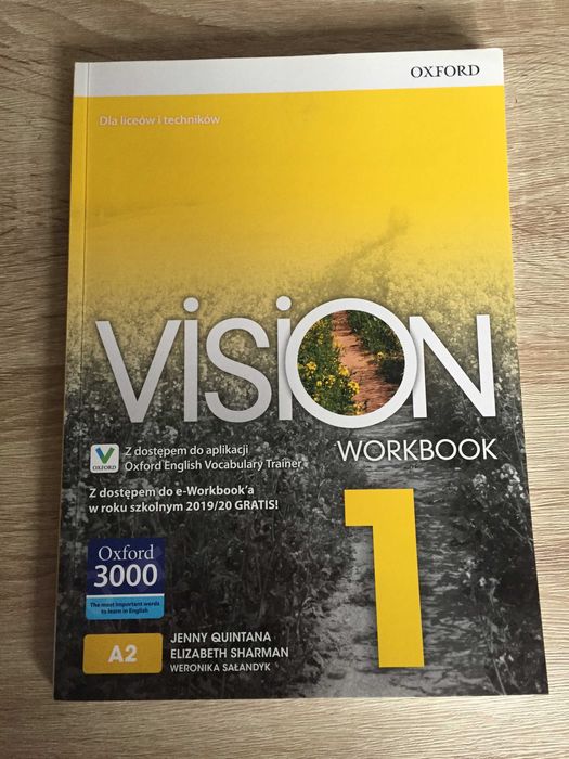 Vision 1, ćwiczeniówka
