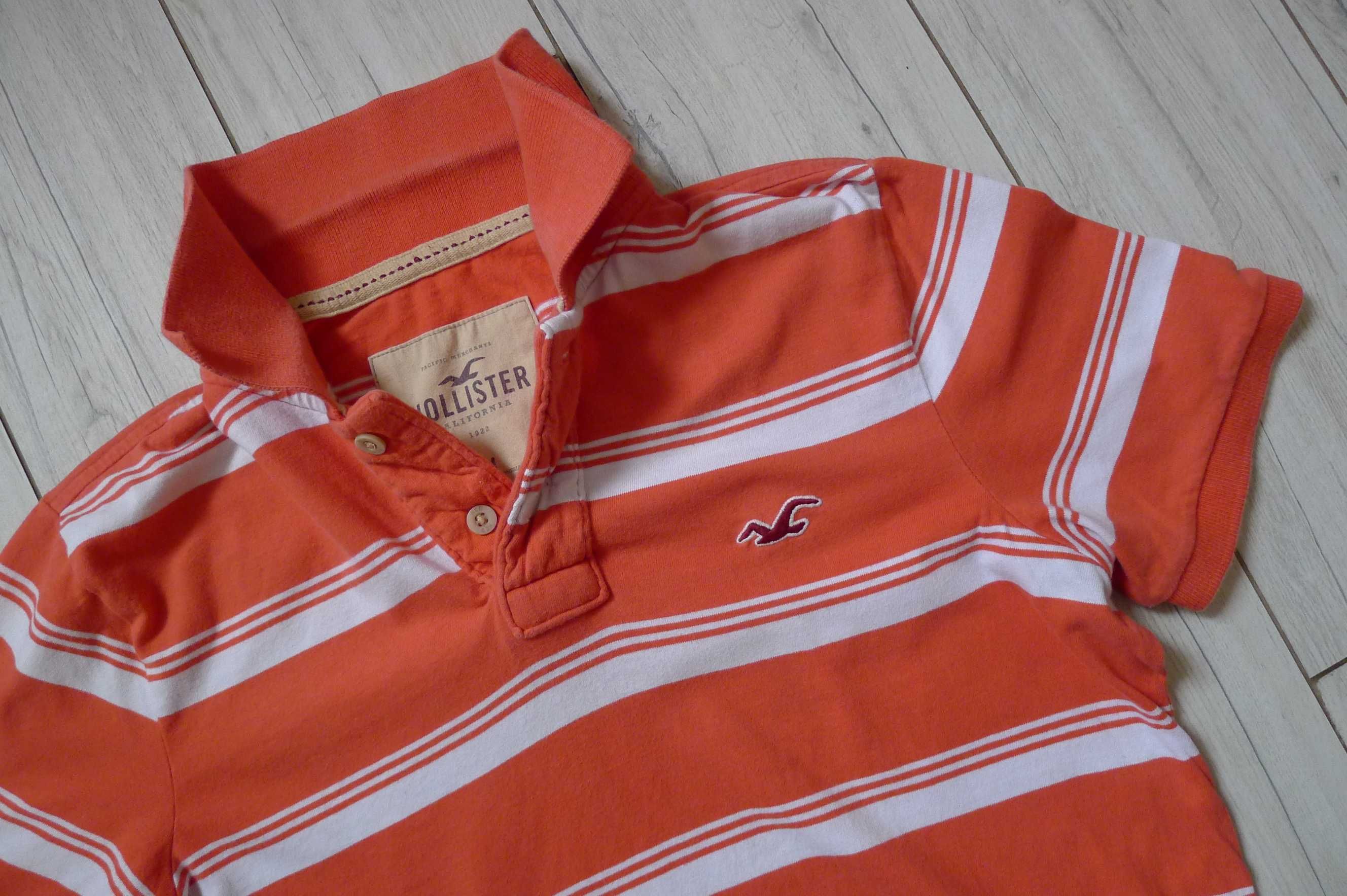 koszulka polo HOLLISTER by Abercrombie HCO r. S