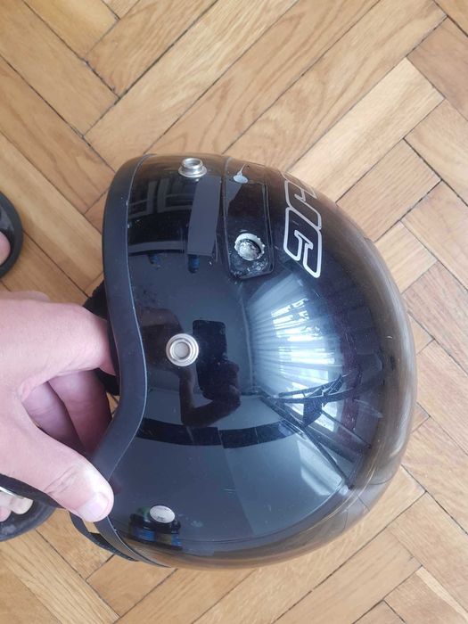Kask HJC CS-2 orzeszek M  OTWARTY Retro OPEN FACE skuter chooper Vespa
