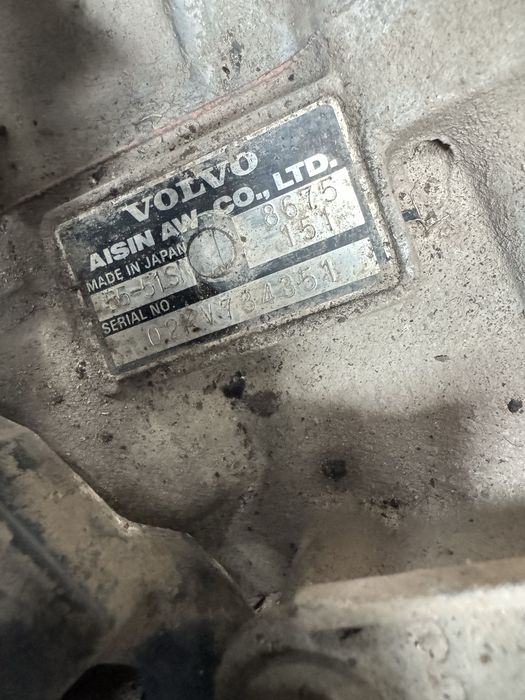 Коробка aisin 55 автомат вольво хс90 2.4 дизель