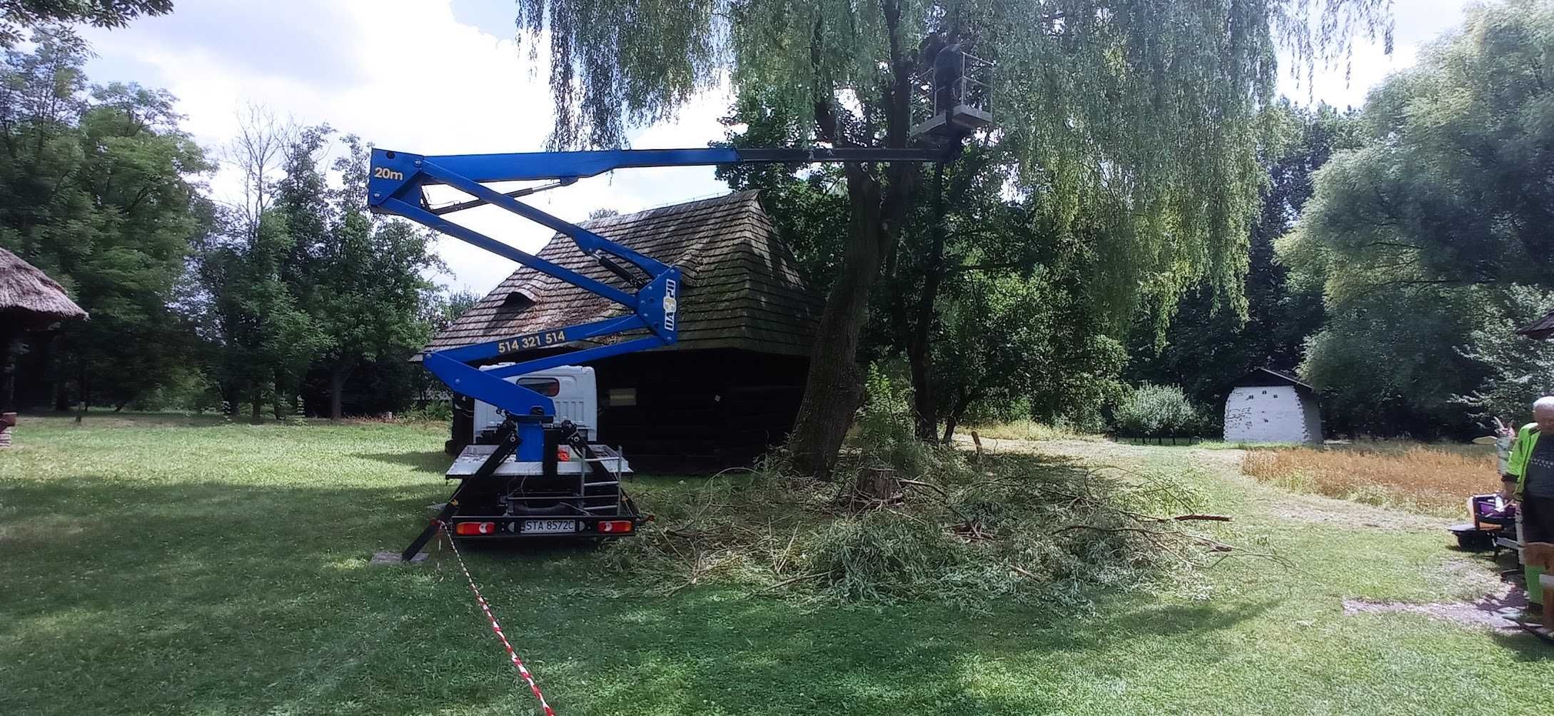 Wynajem zwyżki, podnośnik koszowy 19-27 m Chorzów