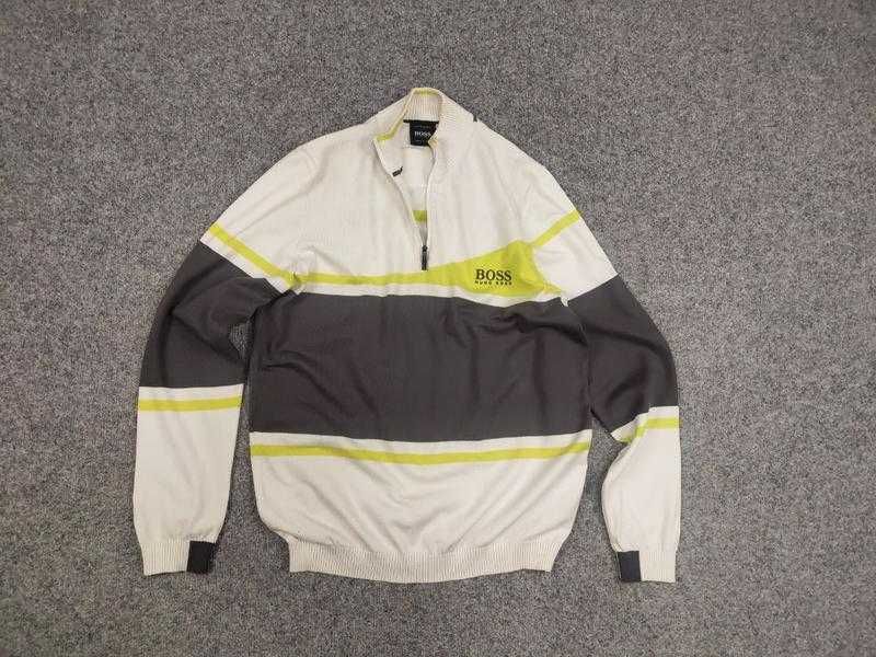 Светр з замком чоловічий hugo boss x martin kaymer кофта оригінал