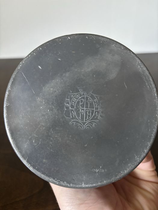 Srebrny kufel antyk