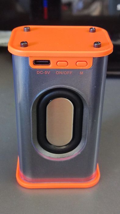 Coluna Bluetooth K07 Transparente