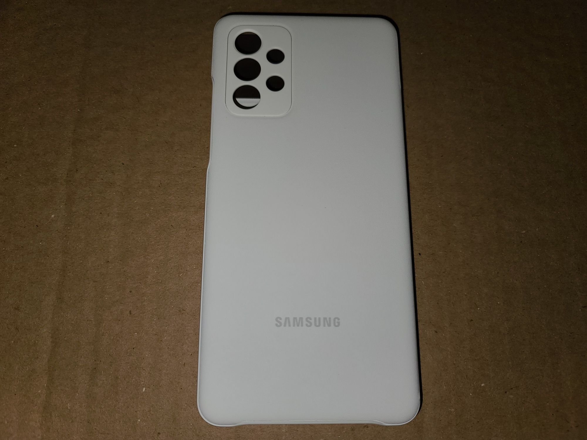 Чехол на Samsung A72 (A725) S View Wallet Cover (EF-EA725PWEG)