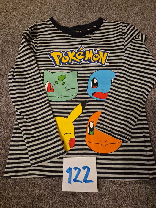 Koszulka z długim rękawem Pokemon rozmiar 122
