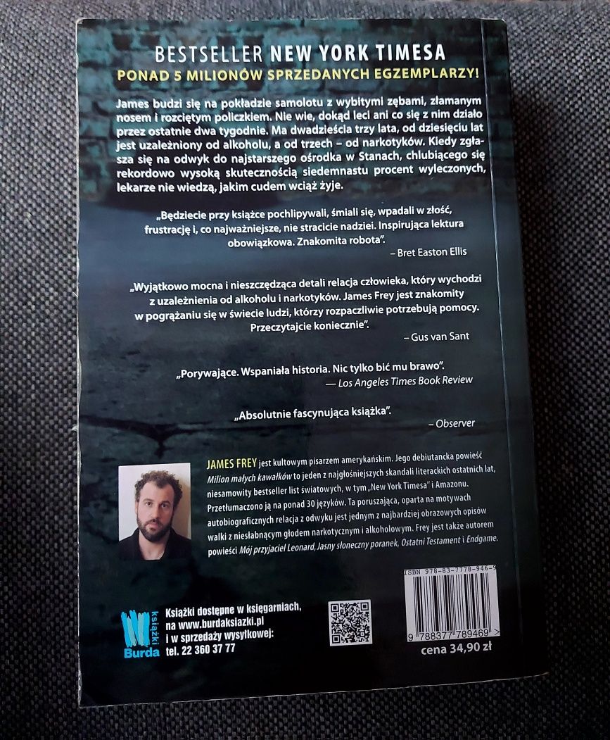 Milion małych kawałków James Frey