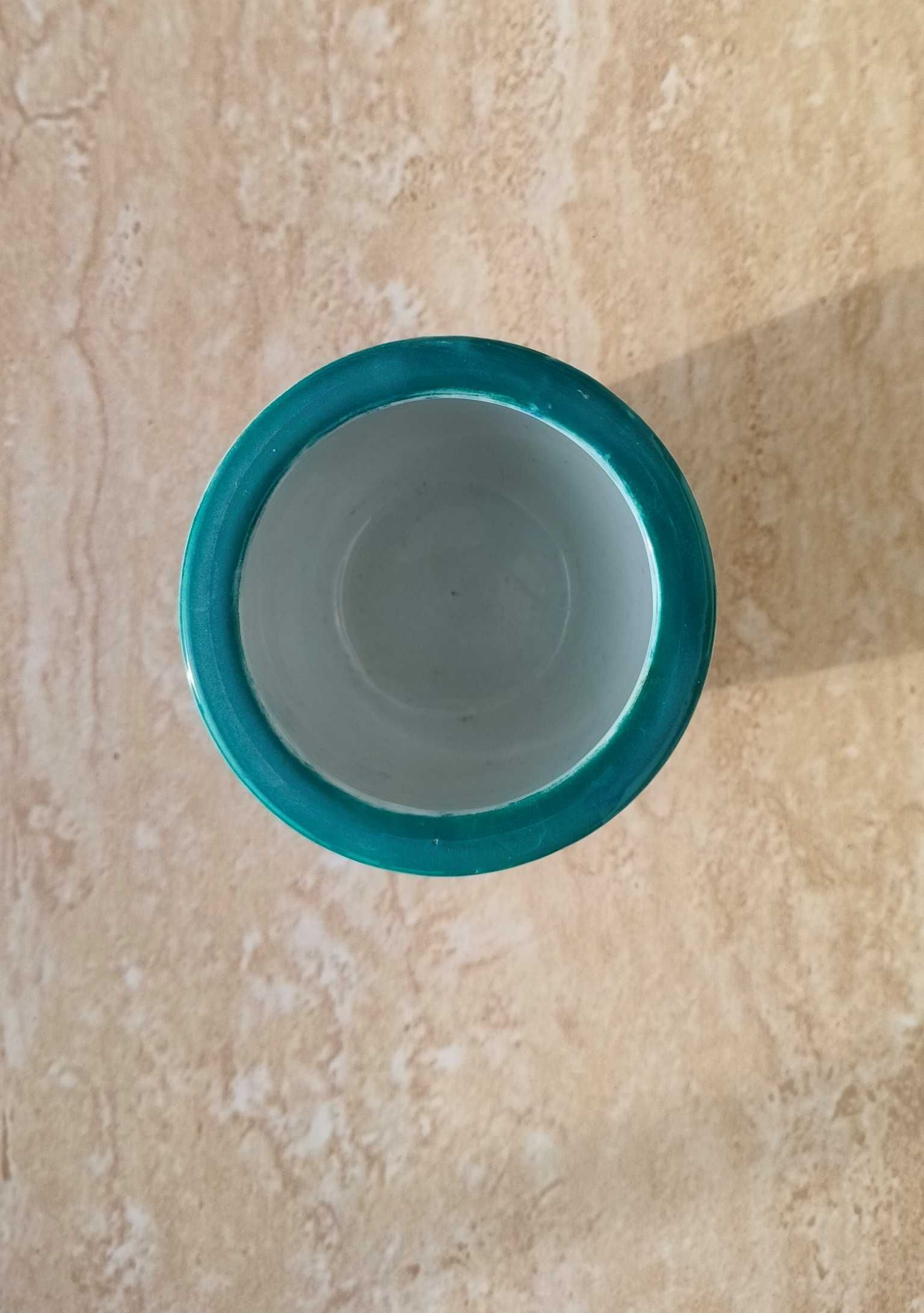 ceramiczna miseczka mini osłonka na kwiatek
