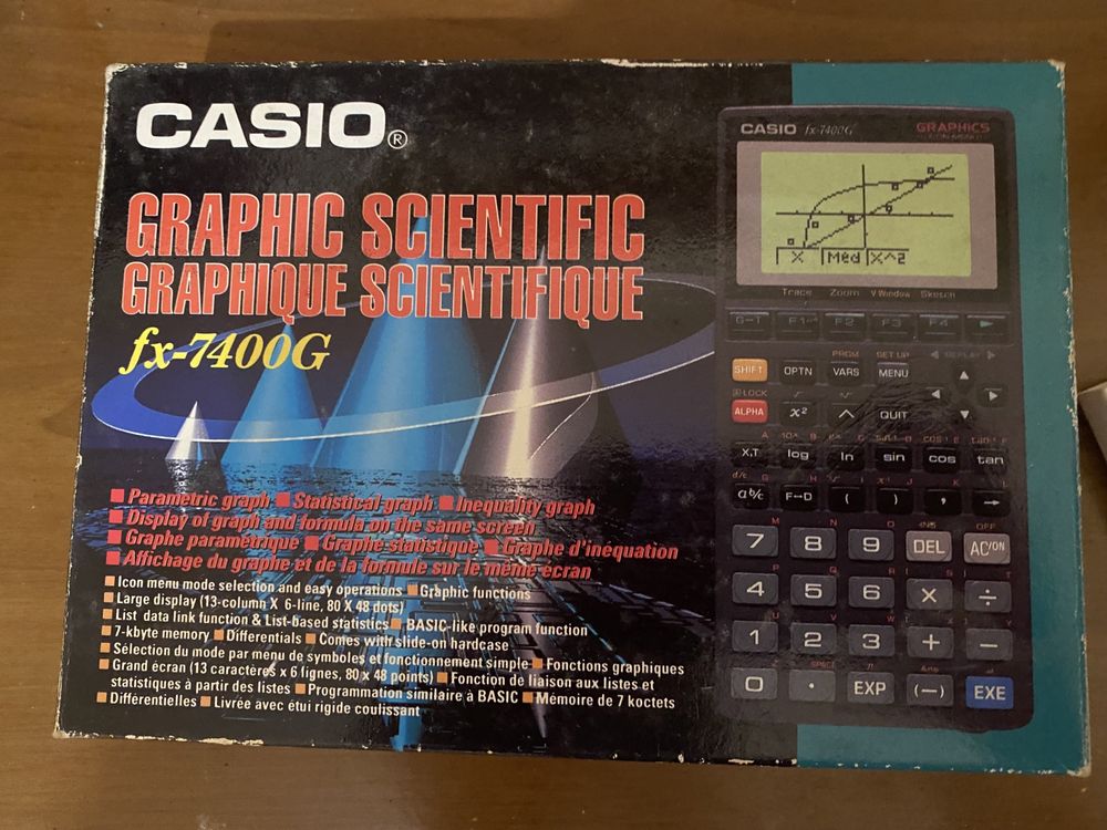 Máquina de calcular CASIO