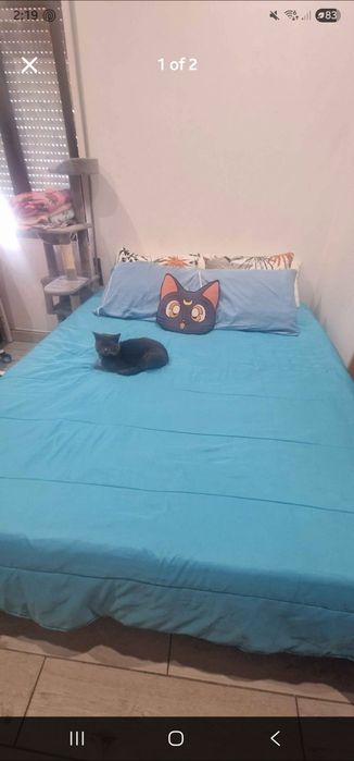 cama de casal madeira 200x150