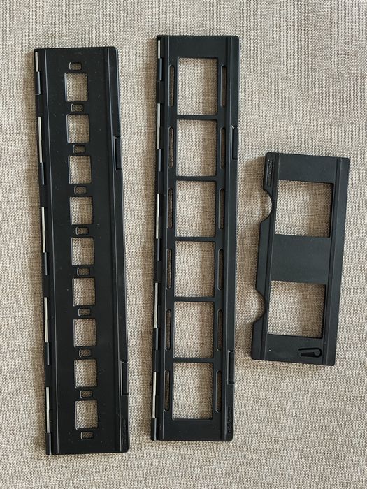 Zestaw ramek do skanowania negatywów klisz slajdów filmów