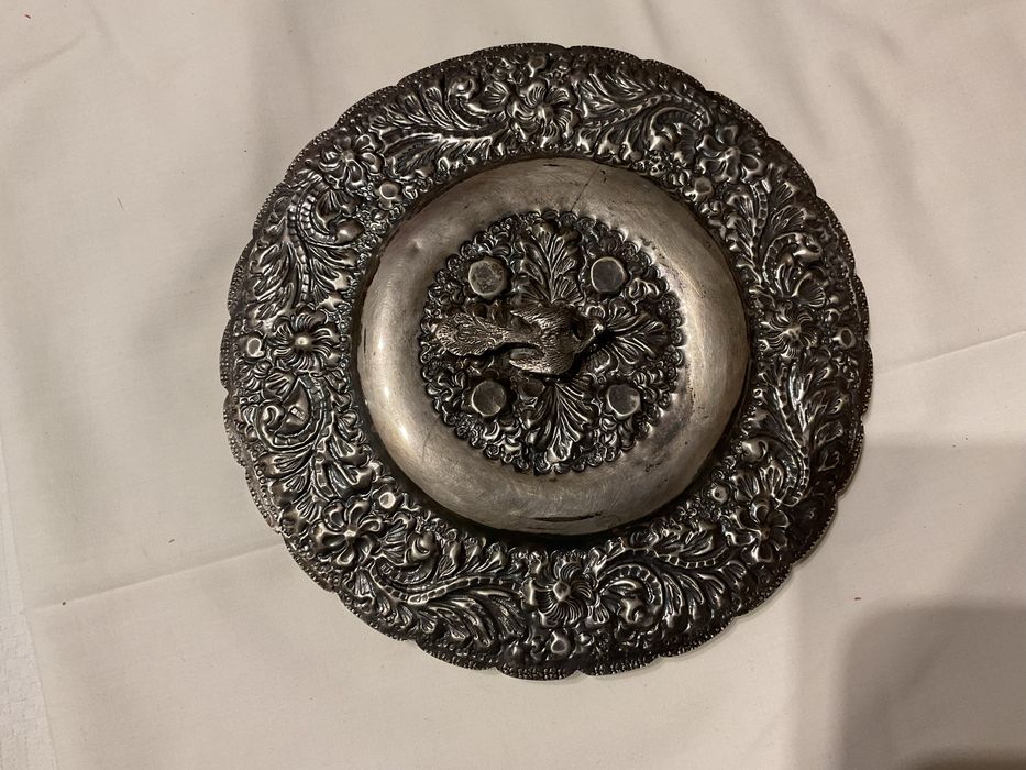 Espelho antigo em prata