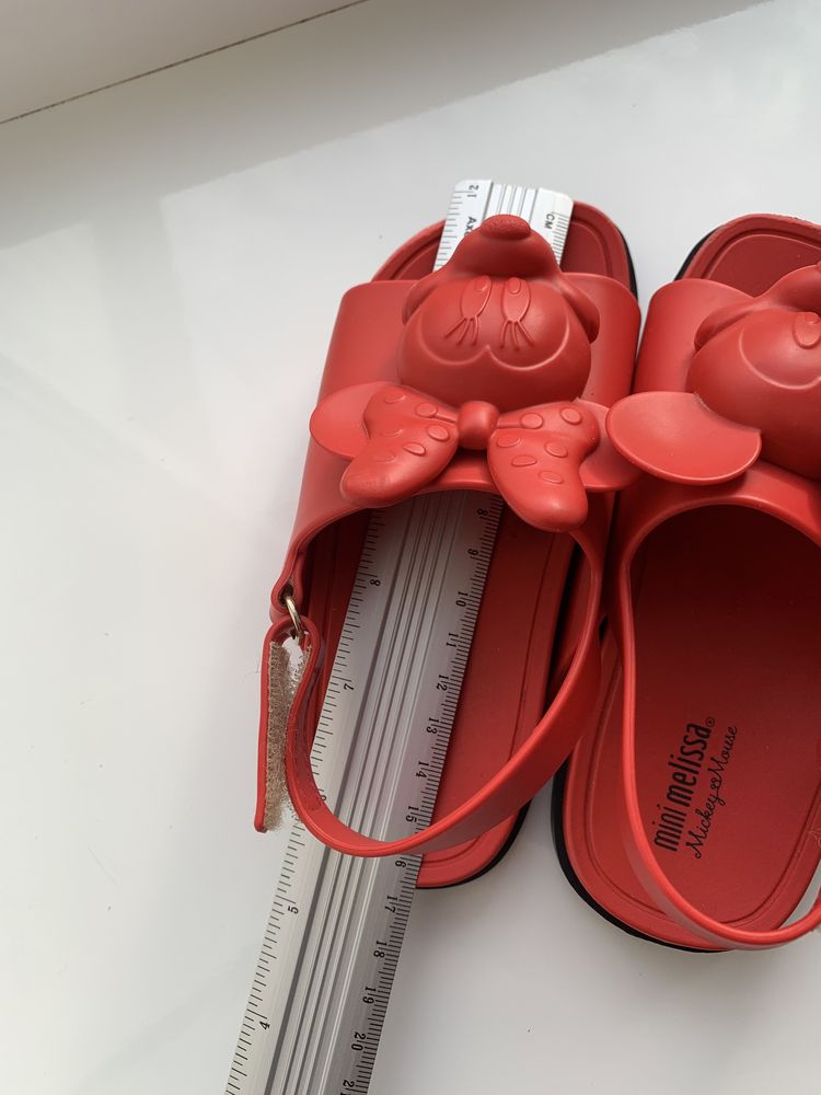 Сандали босоножки 16 см 25 27 mini melissa микки маус