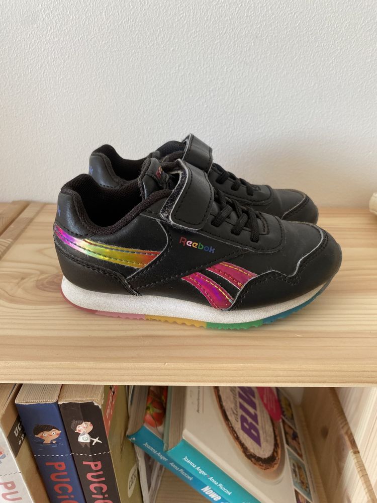 Buty sportowe Reebok sneakersy 25 czarne na rzepy