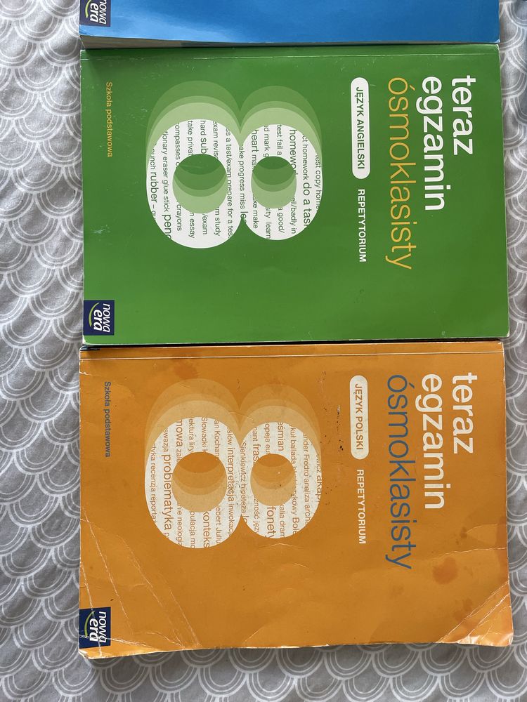 zestaw repetytoriów 8 klasisty
