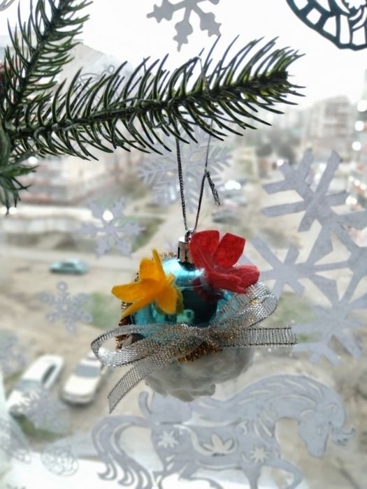 Іграшка, ялинкова прикраса, хенд мейд,  подєлка, виріб