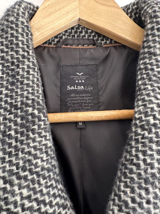 Casaco Salsa preto e branco, tamanho M (NOVO)