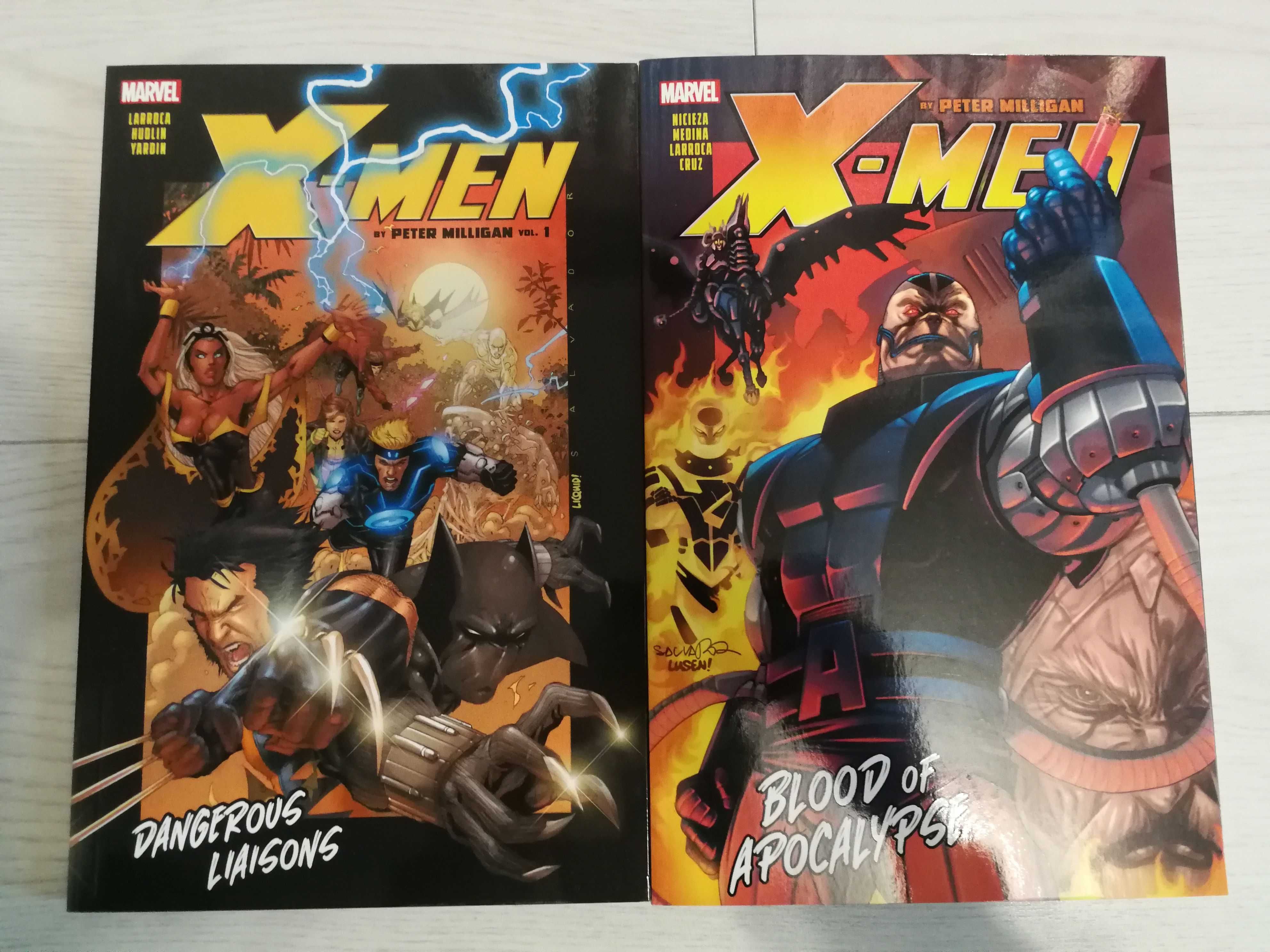 X-Men by Peter Milligan 1-2 TPB ENG komplet