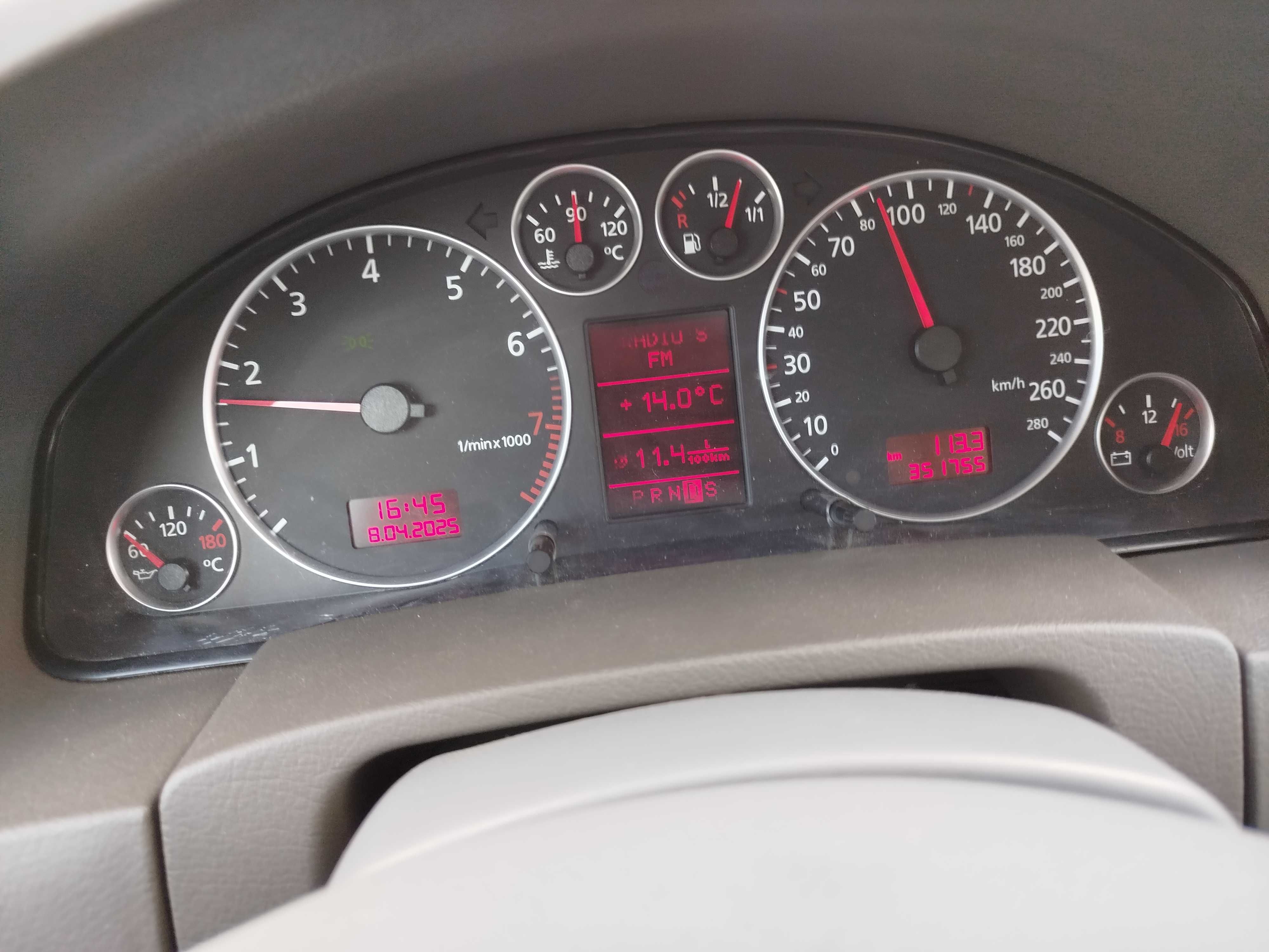 Audi A6 4.2 benzyna i gaz 2003.11.26