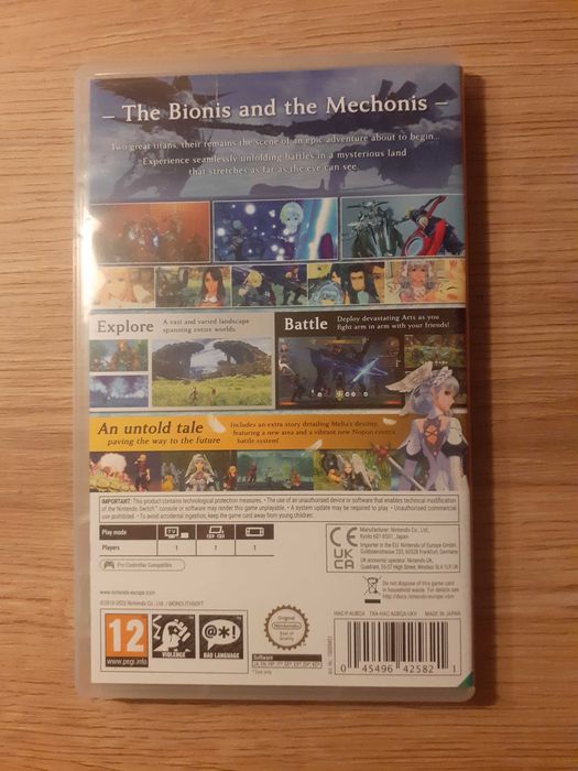 Xenoblade Chronicles 1 - 3xAnglik, stan jak NOWY