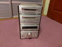 Wieża technics, radio, odtwarzacz cd, magnetofon, technics  hd 50