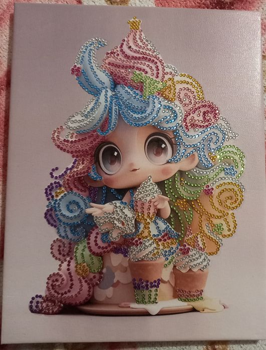 Готова картина алмазна мозаїка 3д