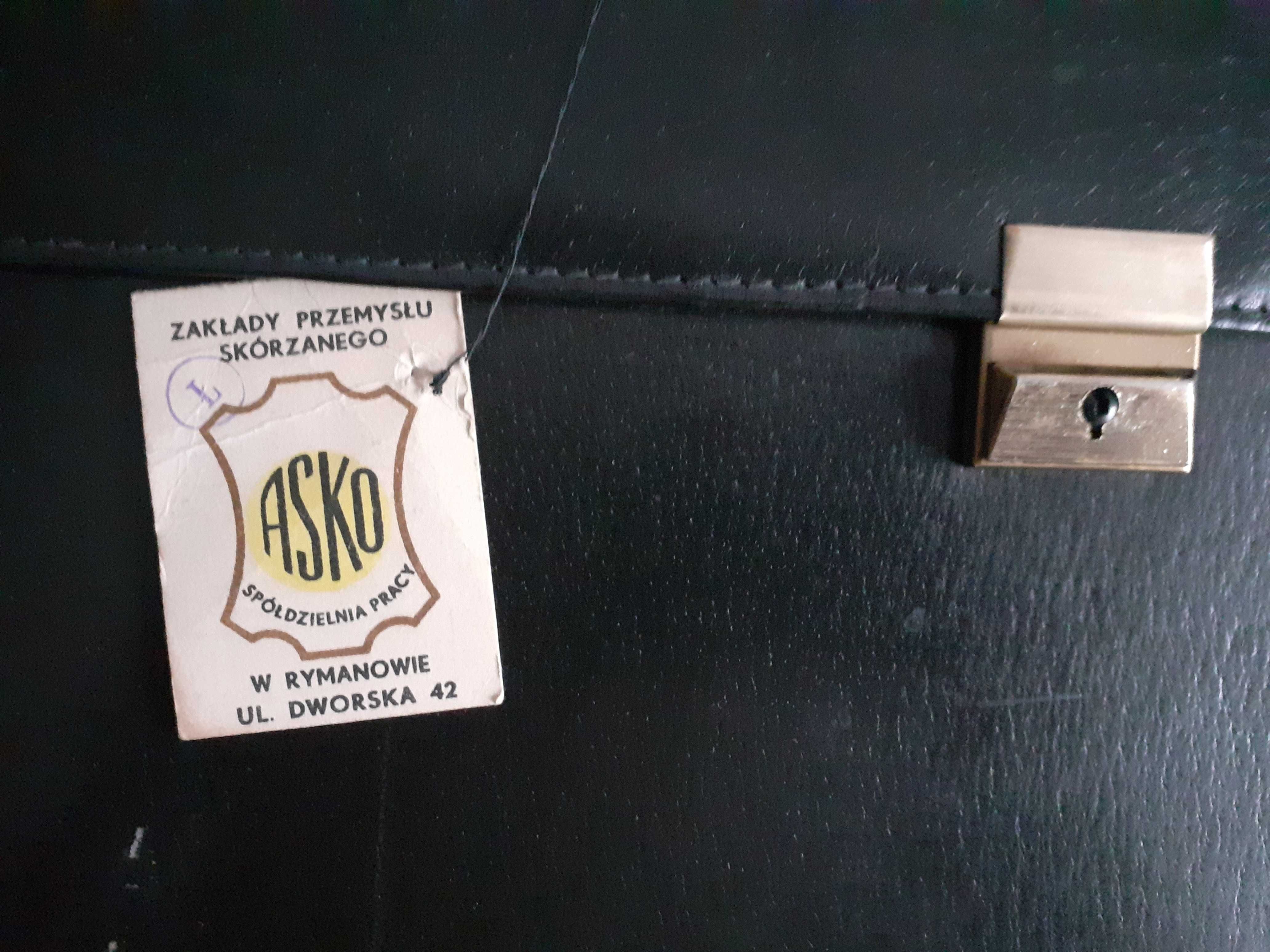 Aktówka skórzana RY-374, Vintage.