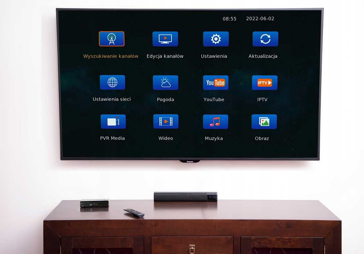 FULL HD !!! Dekoder Telewizyjny DVBT-2