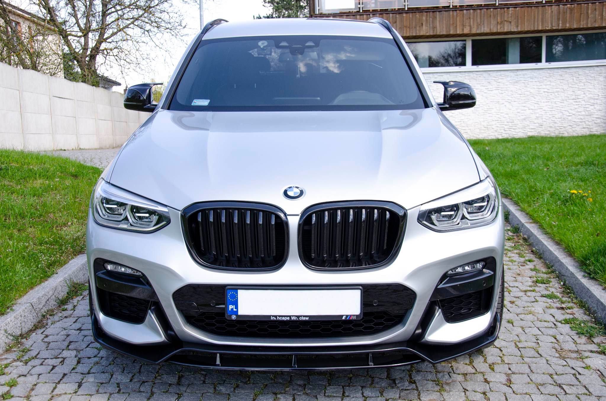 Dokładka spoiler splitter BMW X3 G01 CZARNY POŁYSK / CARBON