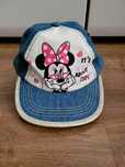 Czapeczka z dasziem Minnie 51 cm dla dziewczynki