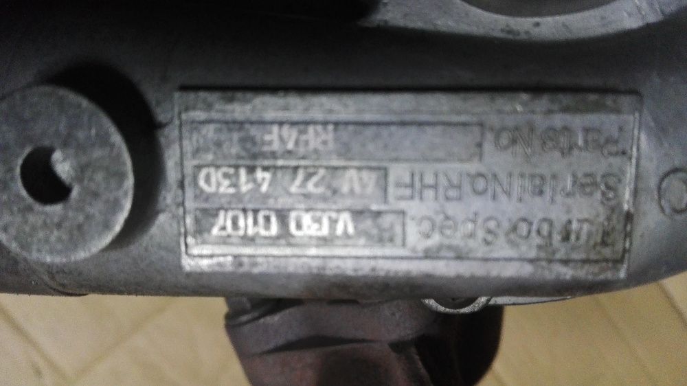 Turbina Mazda 323 Premacy 626 2,0 DITD RF4F