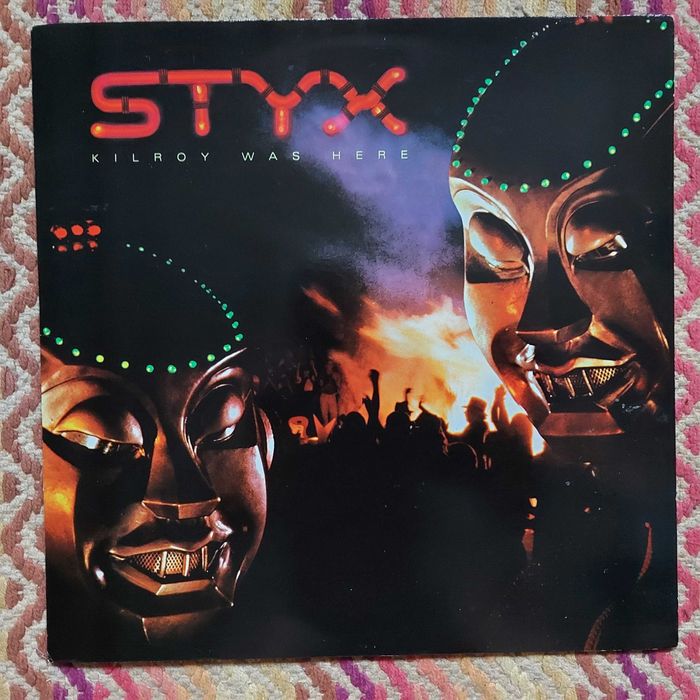 Styx Kilroy Was Here Feb 28, 1983 US (NM-/EX+) 1P