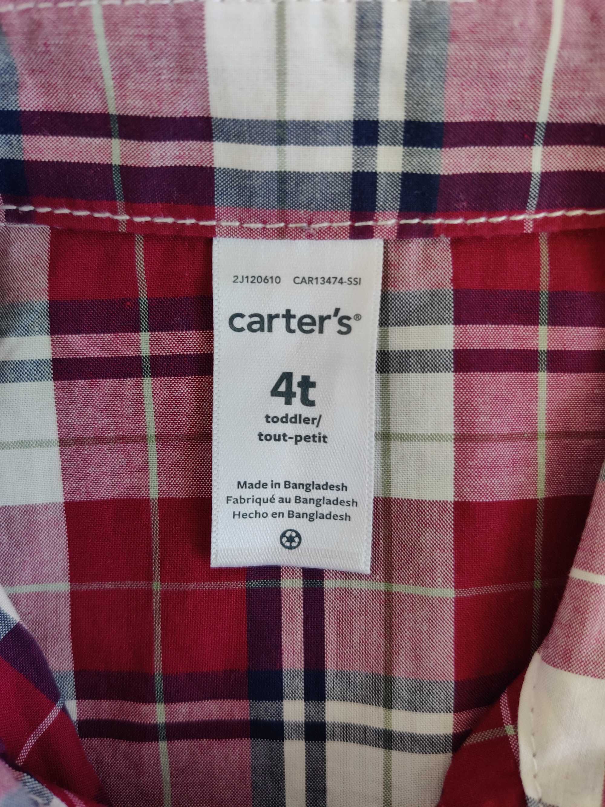 Сорочка Carters 4t для хлопчика на 4роки