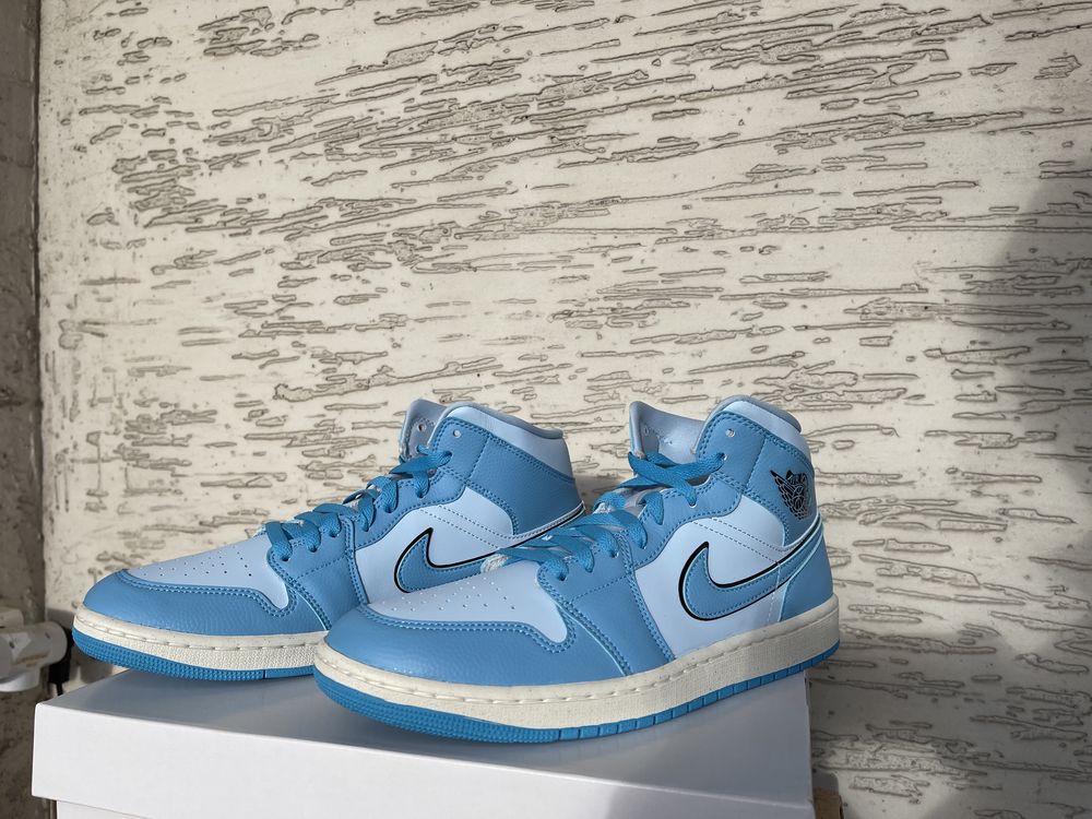 Air Jordan 1 Mid SE Ice Blue 44.5 *NOWE*