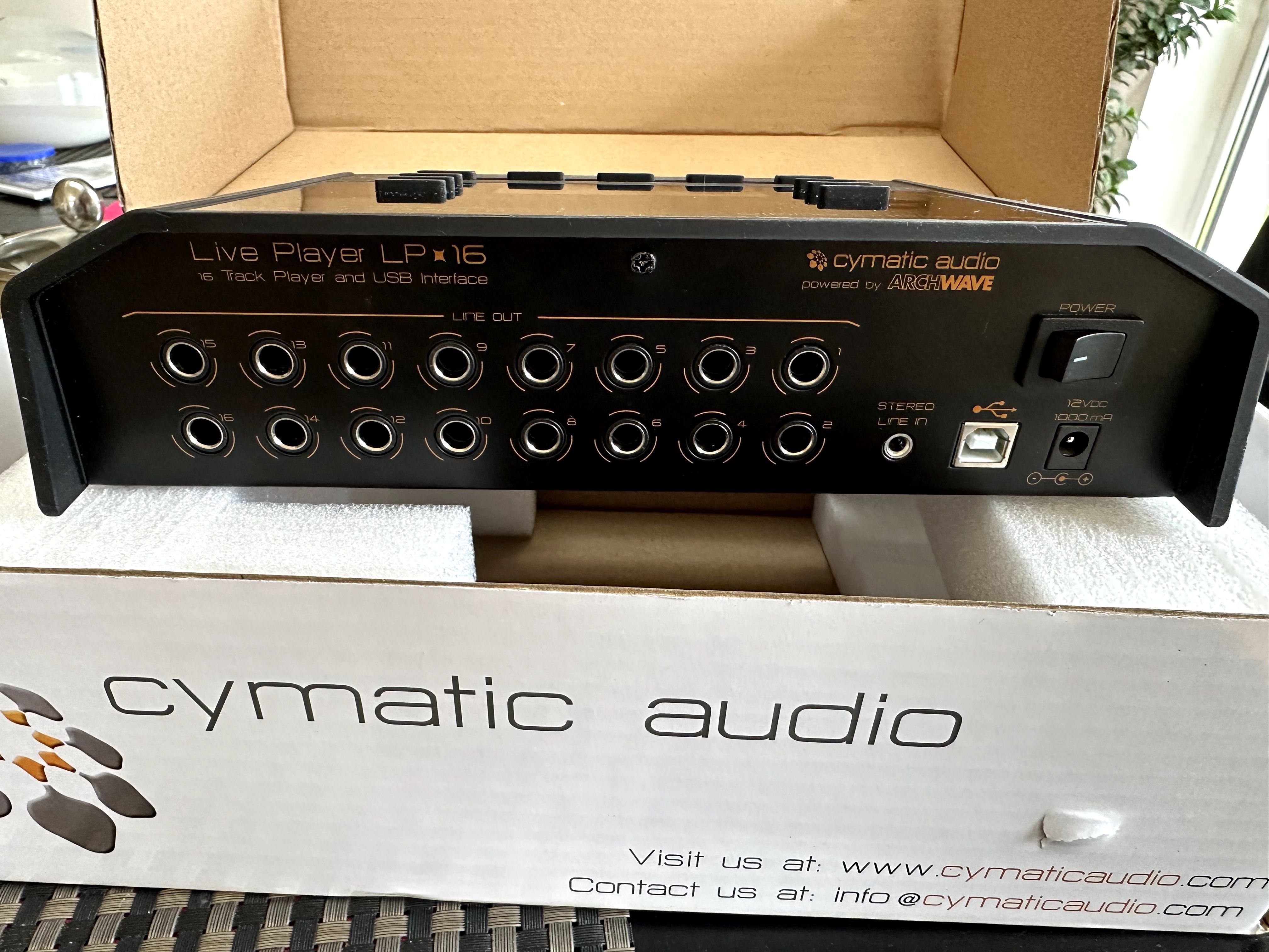 Cymatic Audio LP-16 – Stan idealny, jak nowy!